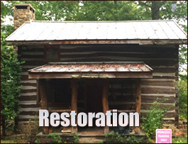 Historic Log Cabin Restoration  Metamora, Ohio